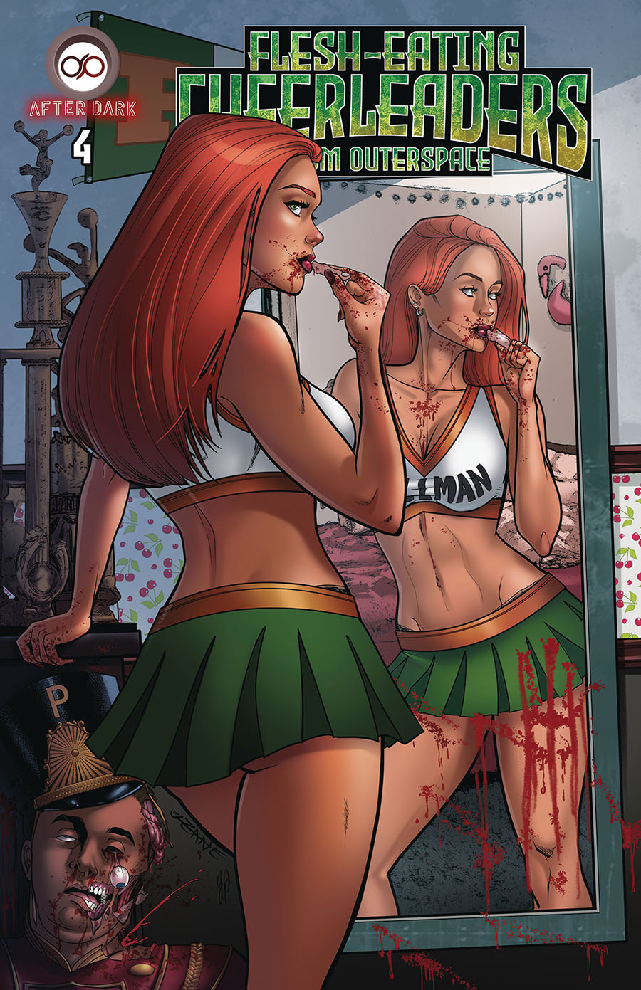Flesh-Eating Cheerleaders From Outer Space #4 Cover A Regular CB Zane Cover