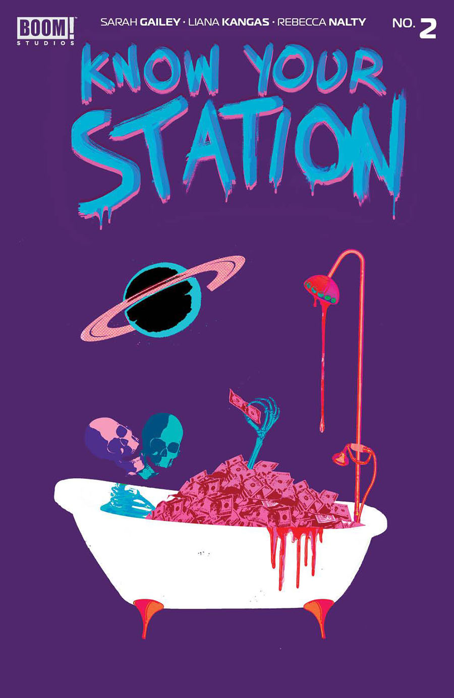 Know Your Station #2 Cover B Variant Becca Carey Cover