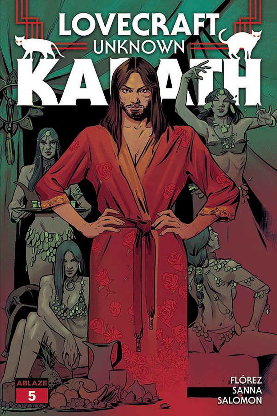 Lovecraft Unknown Kadath #5 Cover A Regular Jacques Salomon Cover
