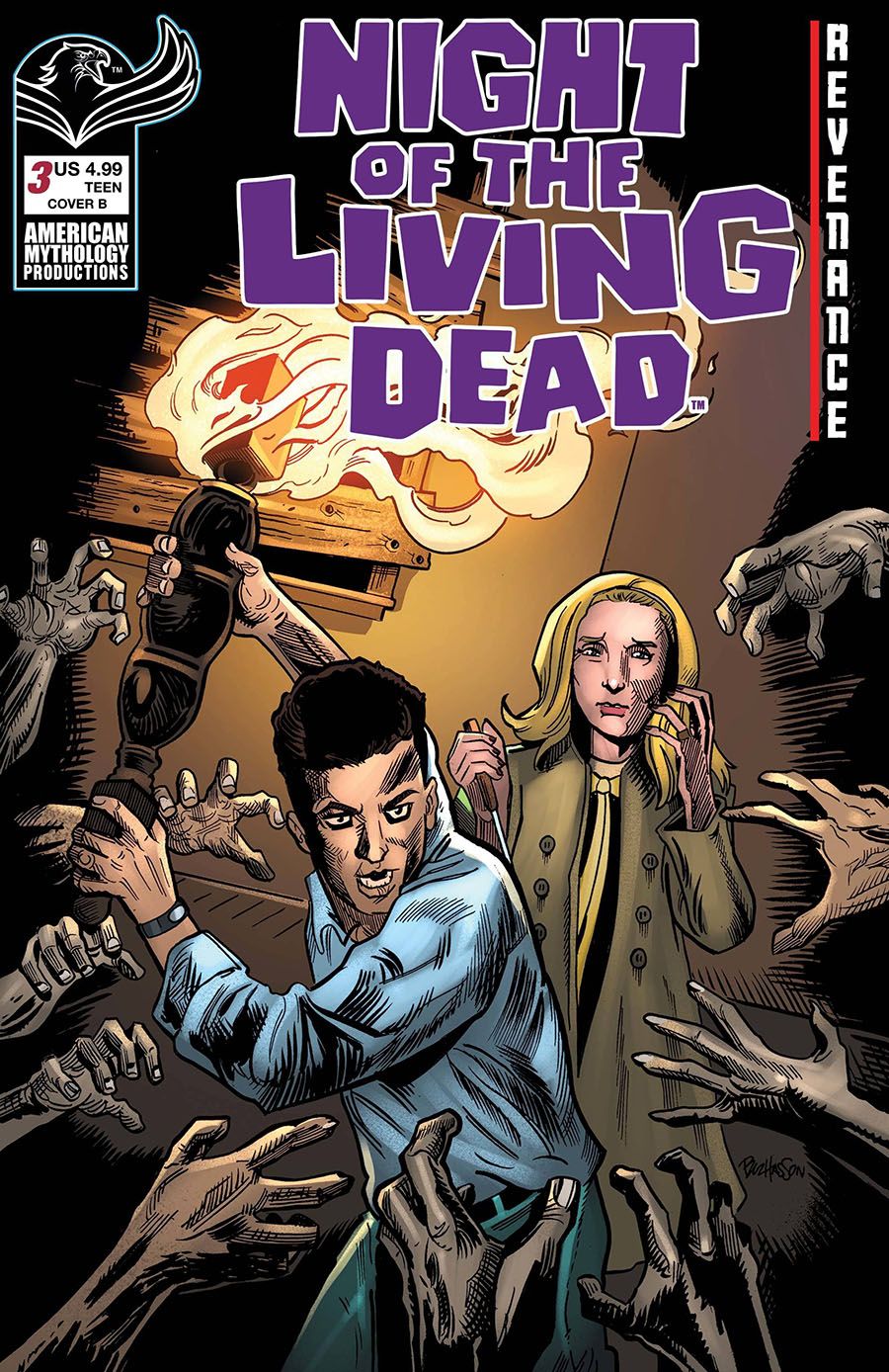 Night Of The Living Dead Revenance #3 Cover B Variant Buz Hasson & Ken Haeser Corpse Crew Cover