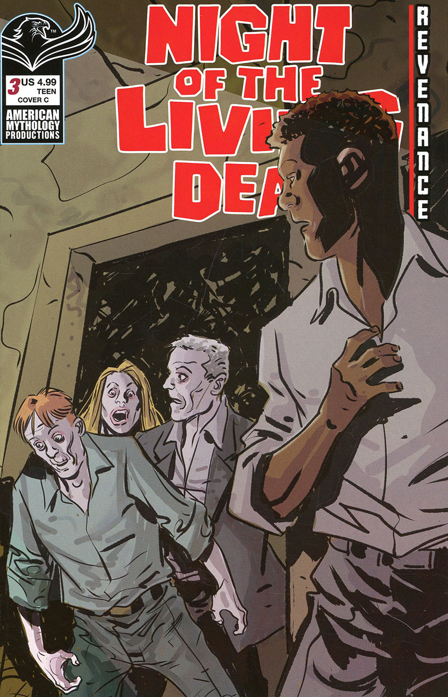 Night Of The Living Dead Revenance #3 Cover C Variant Giancarlo Caracuzzo Cover