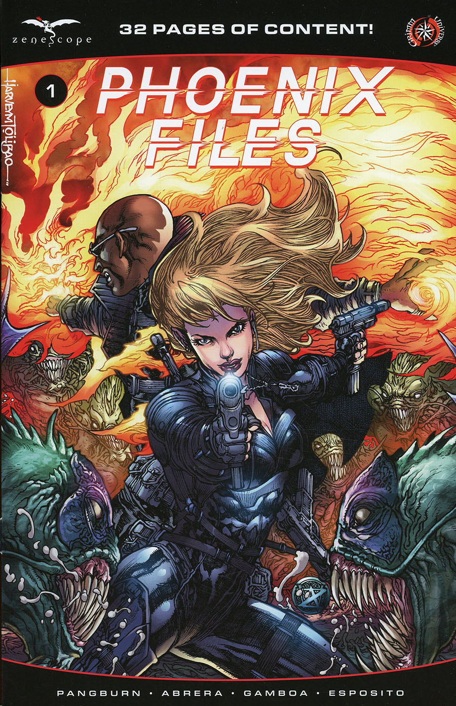 Phoenix Files #1 Cover B Harvey Tolibao