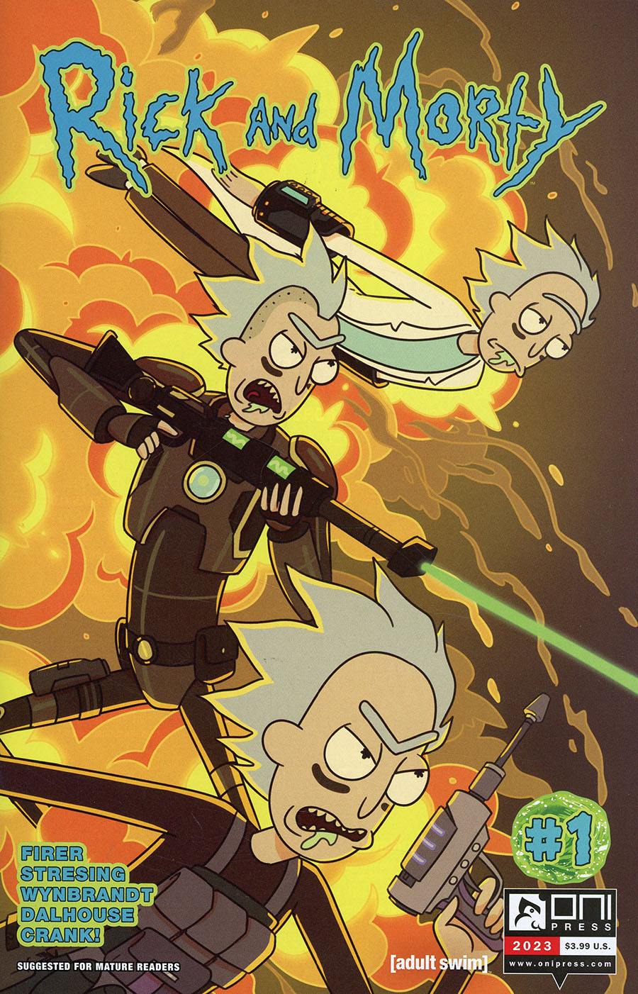 Rick And Morty Vol 2 #1 Cover F Variant Angela Trizzino Cover