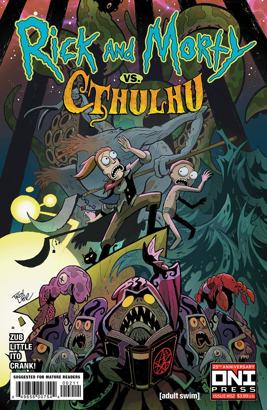 Rick And Morty vs Cthulhu #2 Cover A Regular Troy Little Cover