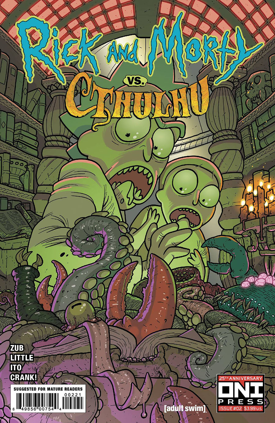 Rick And Morty vs Cthulhu #2 Cover B Variant Zander Cannon Cover