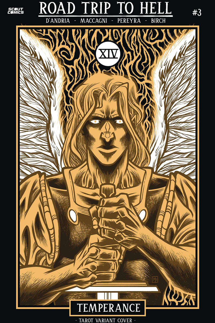 Road Trip To Hell #3 Cover B Variant Marco Fontanili Cover