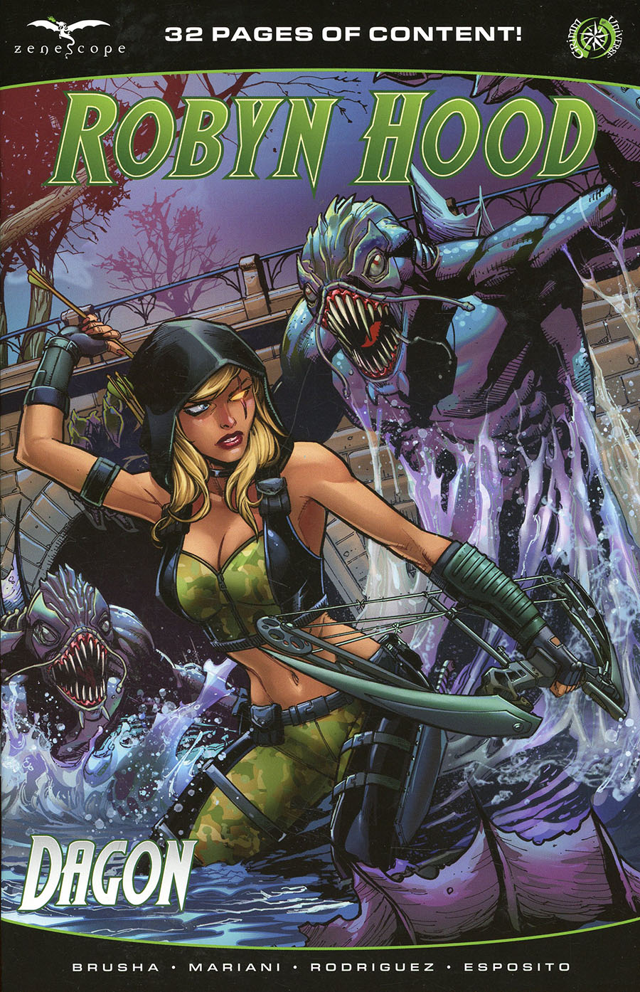 Grimm Fairy Tales Presents Robyn Hood Dagon #1 (One Shot) Cover B Anthony Spay