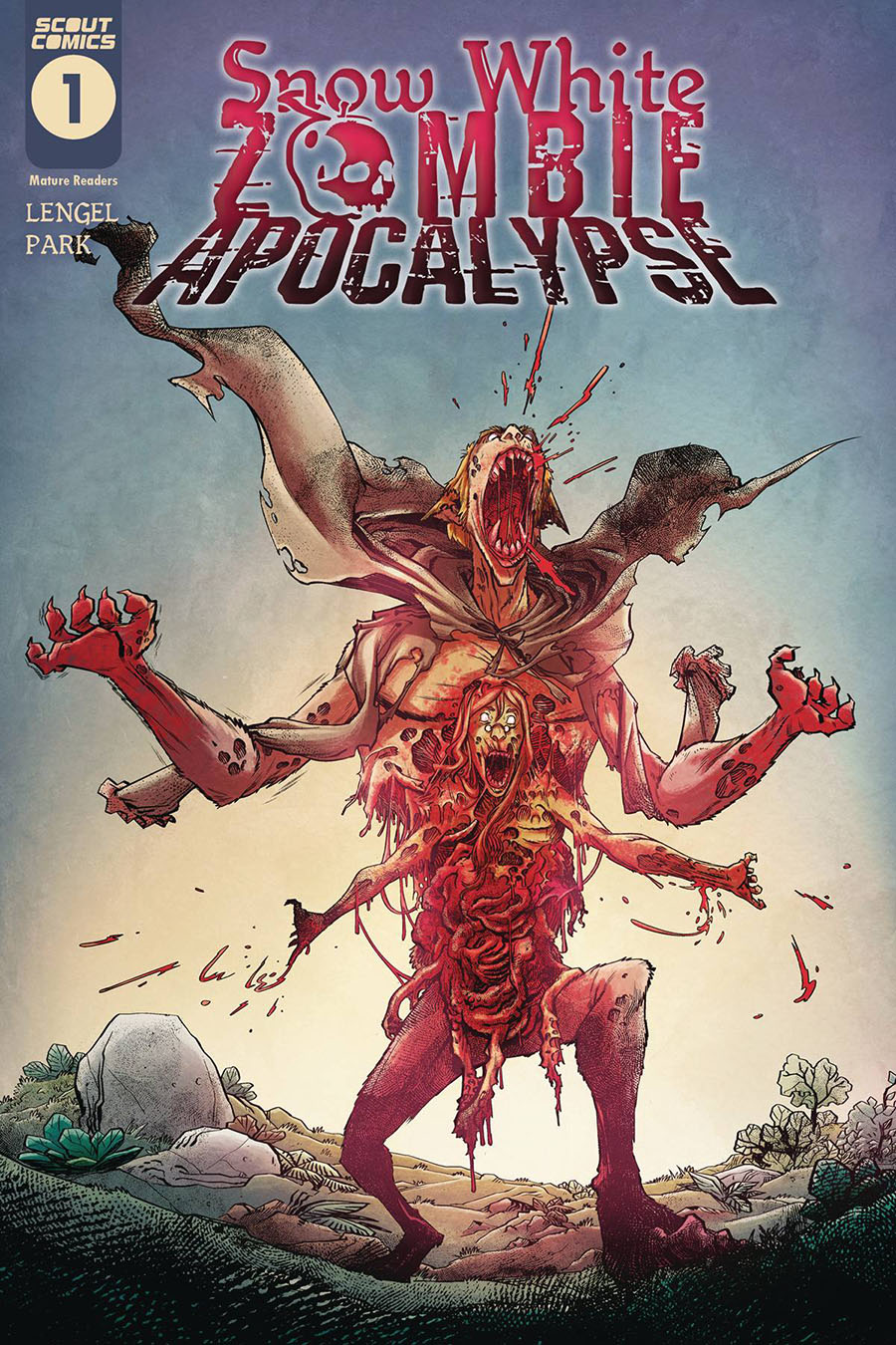 Snow White Zombie Apocalypse #1 Cover B Variant Hyeondo Park Cover