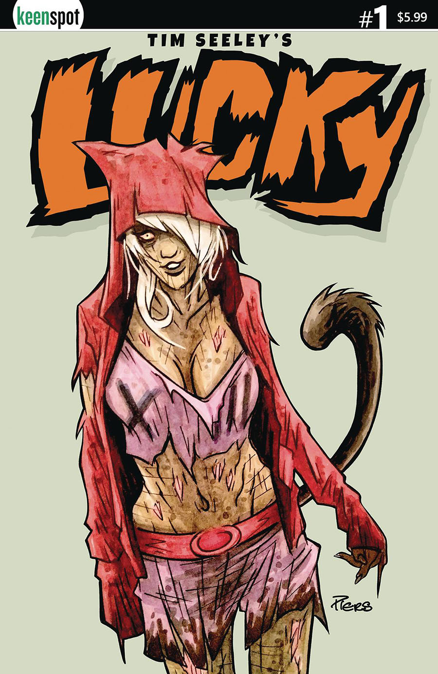 Tim Seeleys Lucky #1 Cover D Variant Piers Hazell Cover