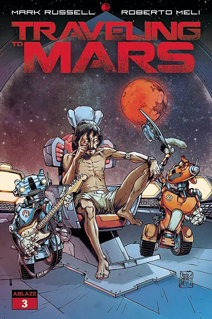 Traveling To Mars #3 Cover A Regular Roberto Meli Cover