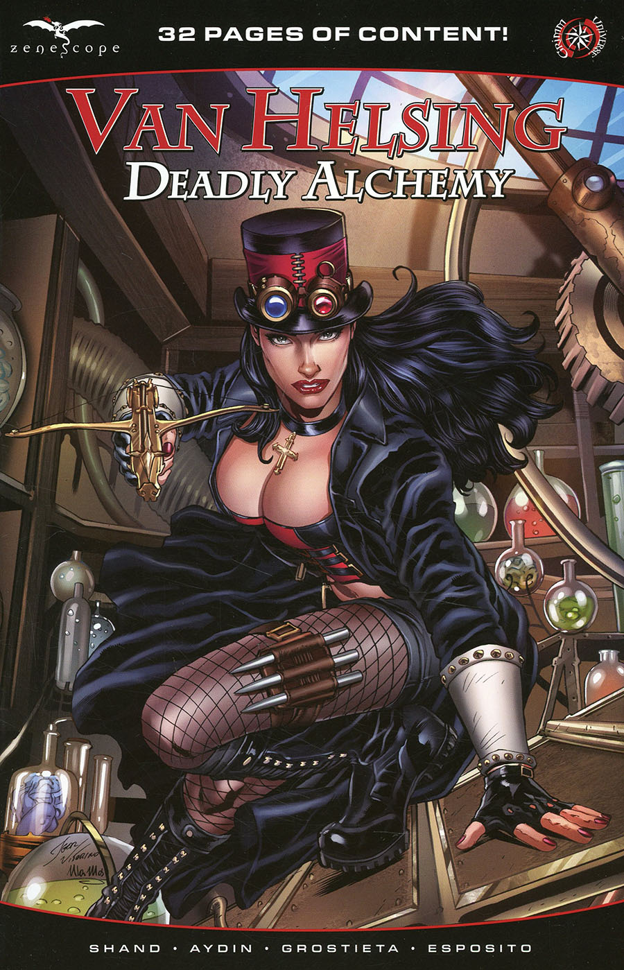 Grimm Fairy Tales Presents Van Helsing Deadly Alchemy #1 (One Shot) Cover A Igor Vitorino
