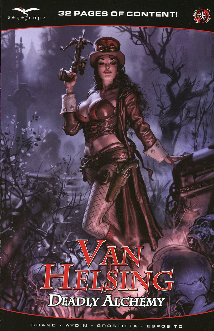 Grimm Fairy Tales Presents Van Helsing Deadly Alchemy #1 (One Shot) Cover C Ignacio Noe
