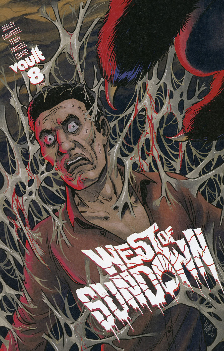 West Of Sundown #8 Cover B Variant Jim Terry Cover