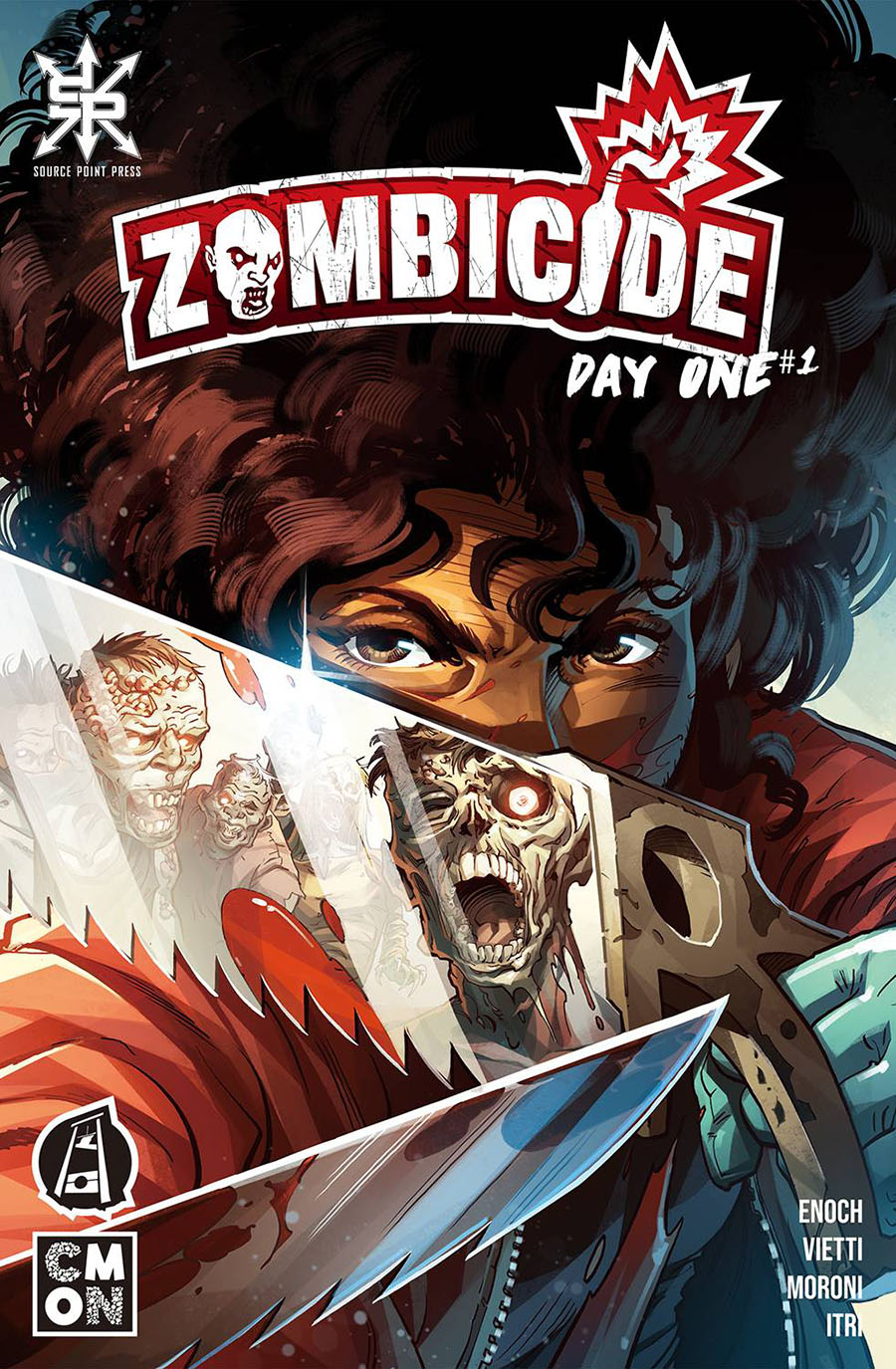 Zombicide Day One #1 Cover A Regular Luca Bulgheroni Cover