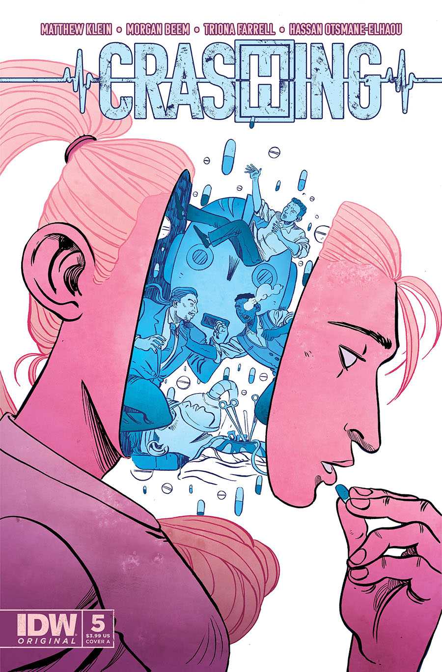 Crashing #5 Cover A Regular Morgan Beem Cover