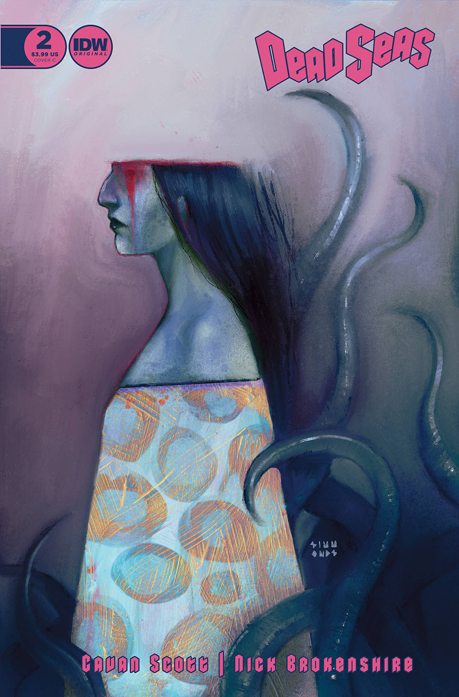 Dead Seas #2 Cover C Variant Martin Simmonds Cover