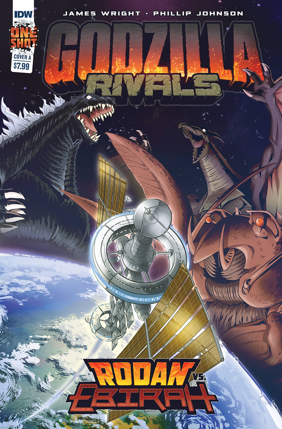 Godzilla Rivals Rodan vs Ebirah #1 (One Shot) Cover A Regular Philip Johnson Cover