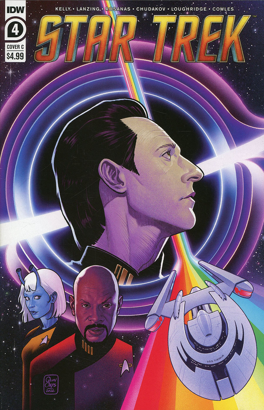 Star Trek (IDW) Vol 2 #4 Cover C Variant Joe Quinones Cover