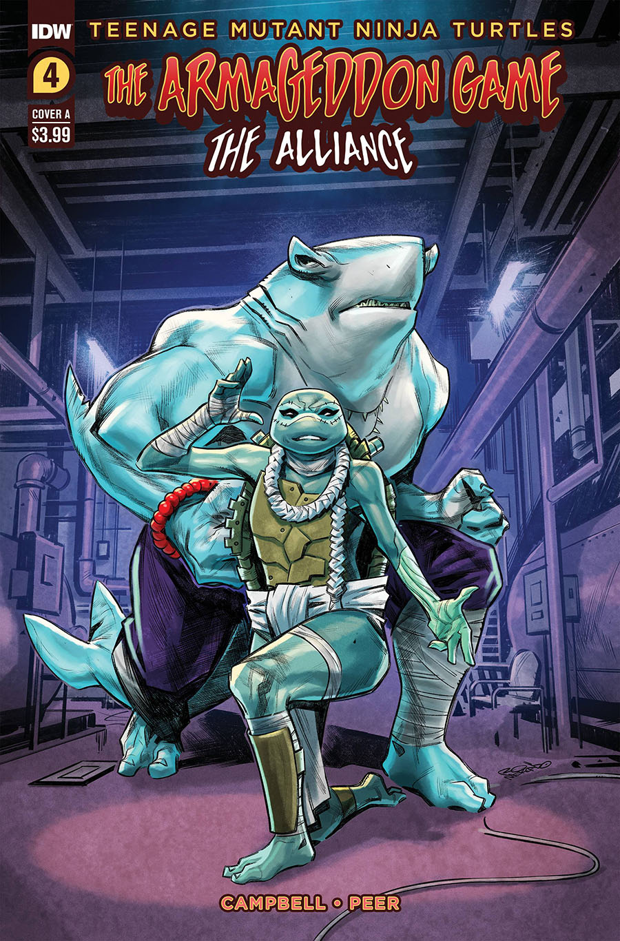 Teenage Mutant Ninja Turtles Armageddon Game The Alliance #4 Cover A Regular Roi Mercado Cover