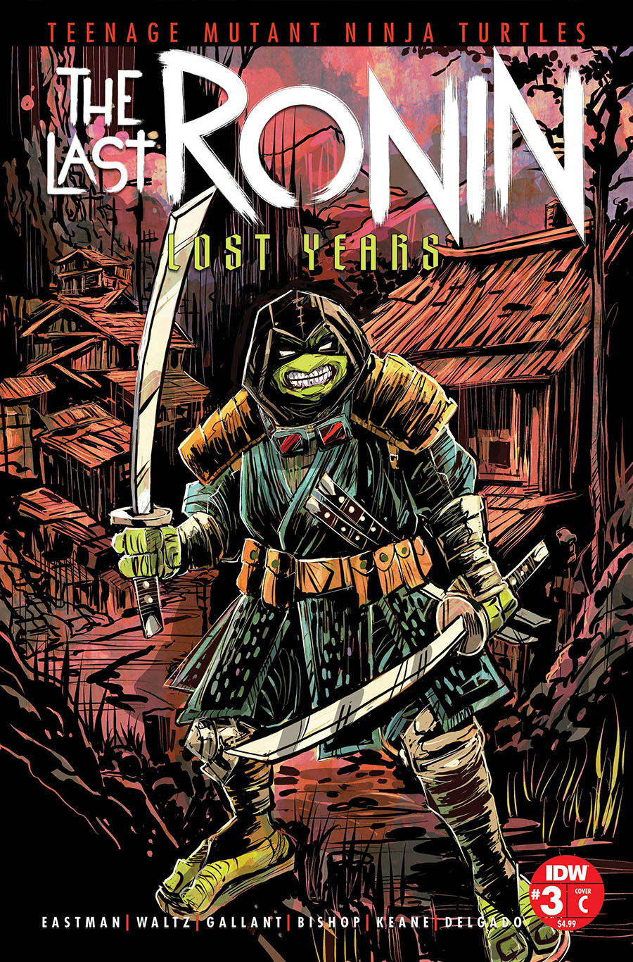 Teenage Mutant Ninja Turtles The Last Ronin The Lost Years #3 Cover C Variant John Jennings Cover