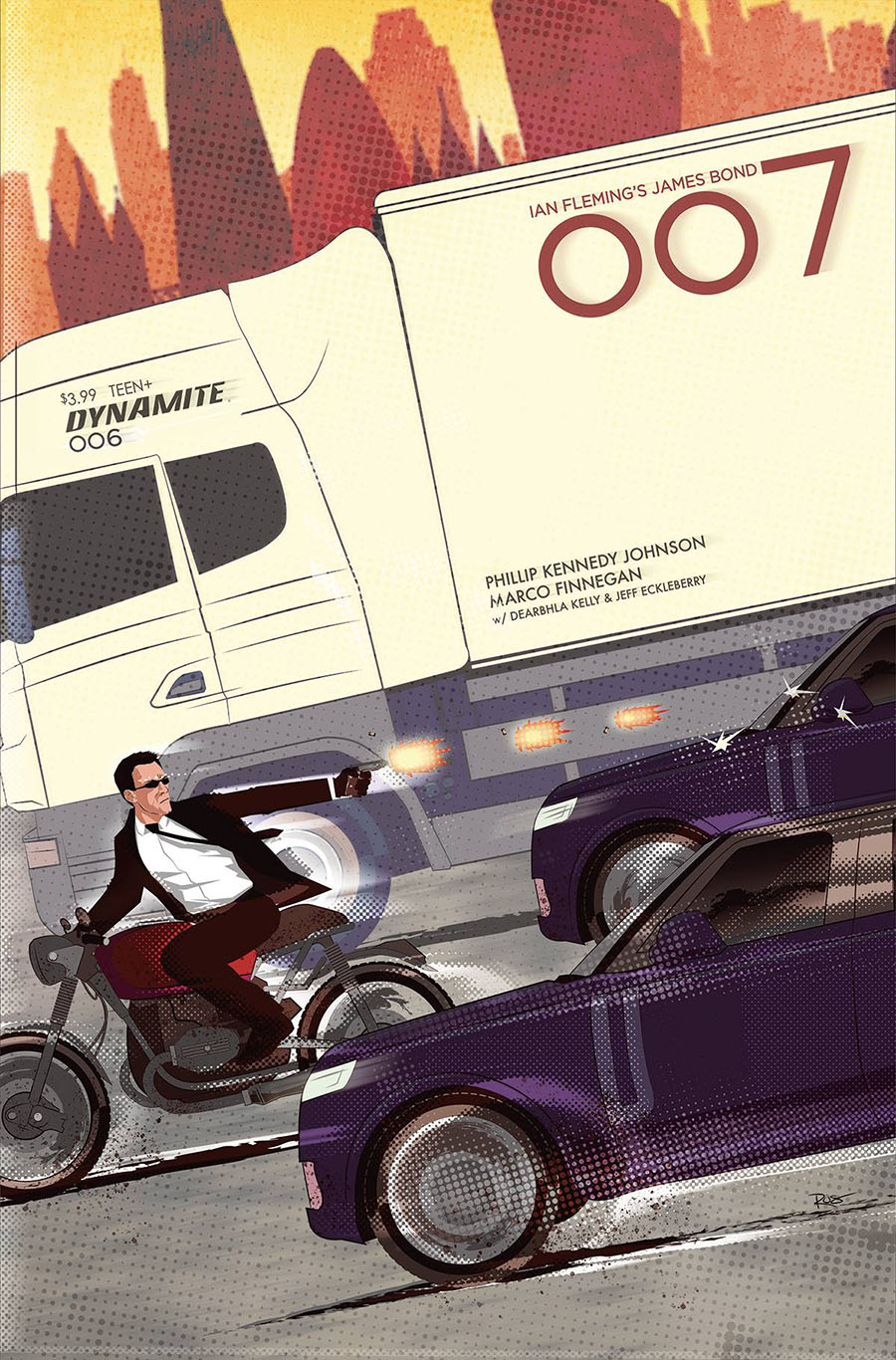 007 #6 Cover B Variant Rus Wooton Cover