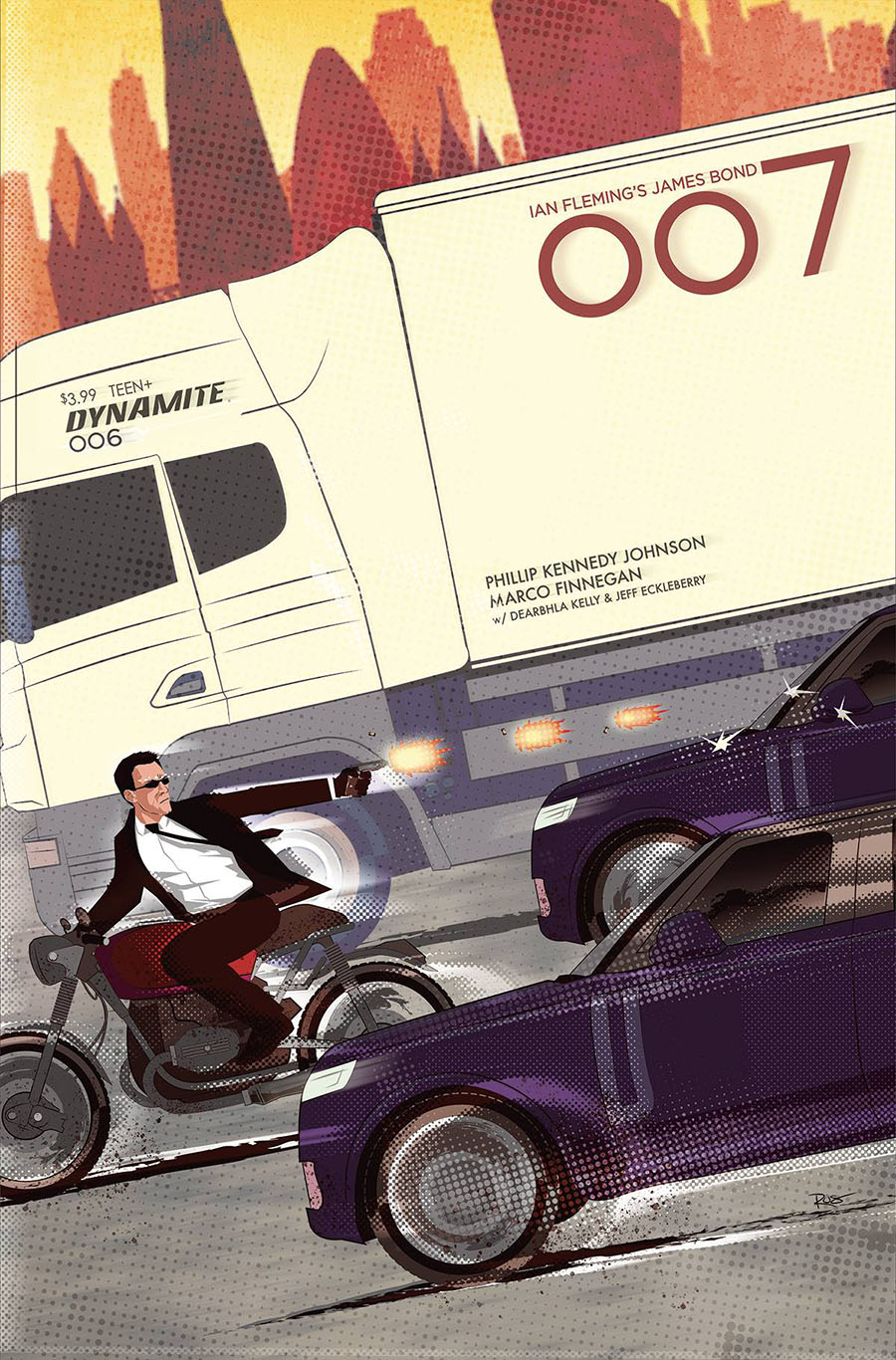 007 #6 Cover B Variant Rus Wooton Cover