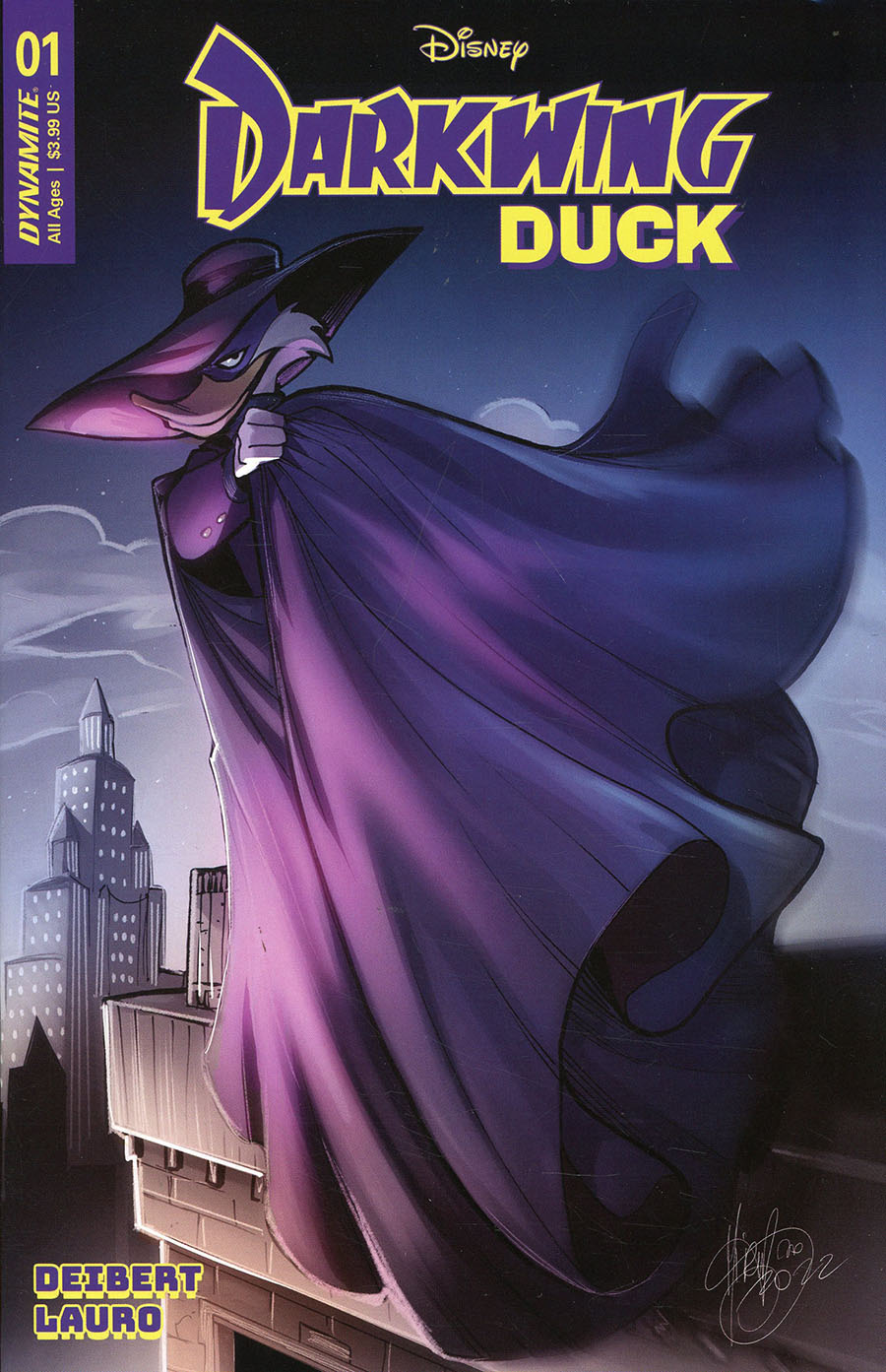 Darkwing Duck Vol 3 #1 Cover B Variant Mirka Andolfo Cover