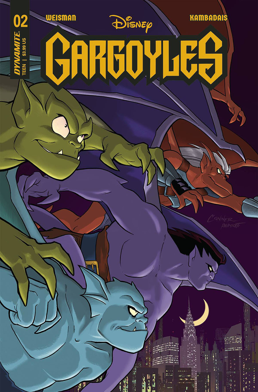 Gargoyles Vol 3 #2 Cover B Variant Amanda Conner Cover