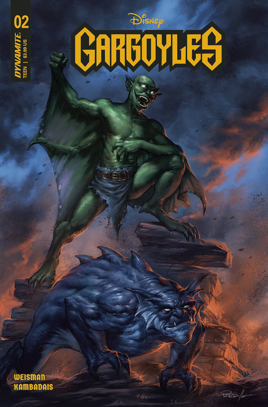 Gargoyles Vol 3 #2 Cover C Variant Lucio Parrillo Cover