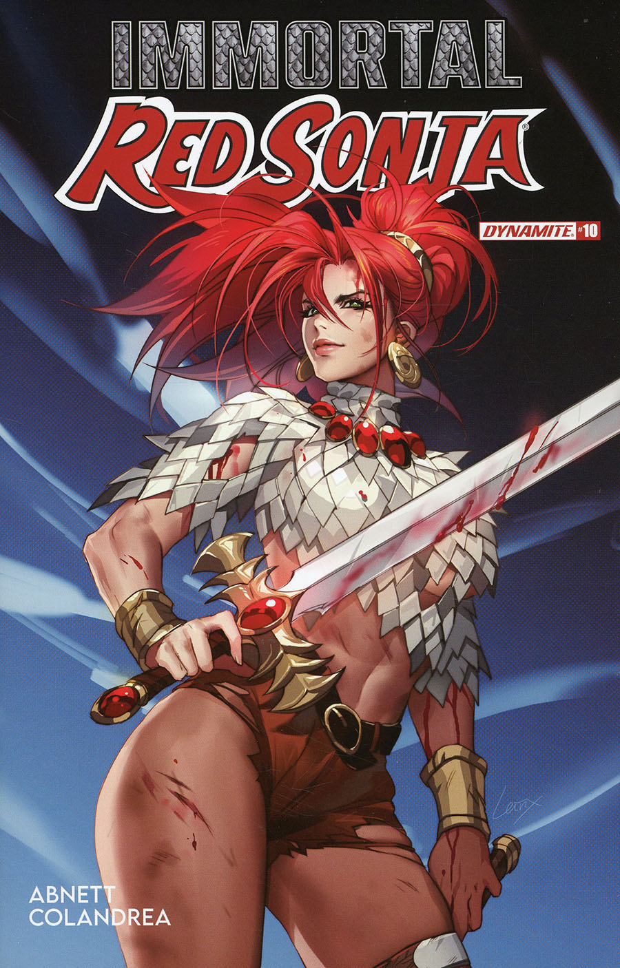Immortal Red Sonja #10 Cover A Regular Lesley Leirix Li Cover