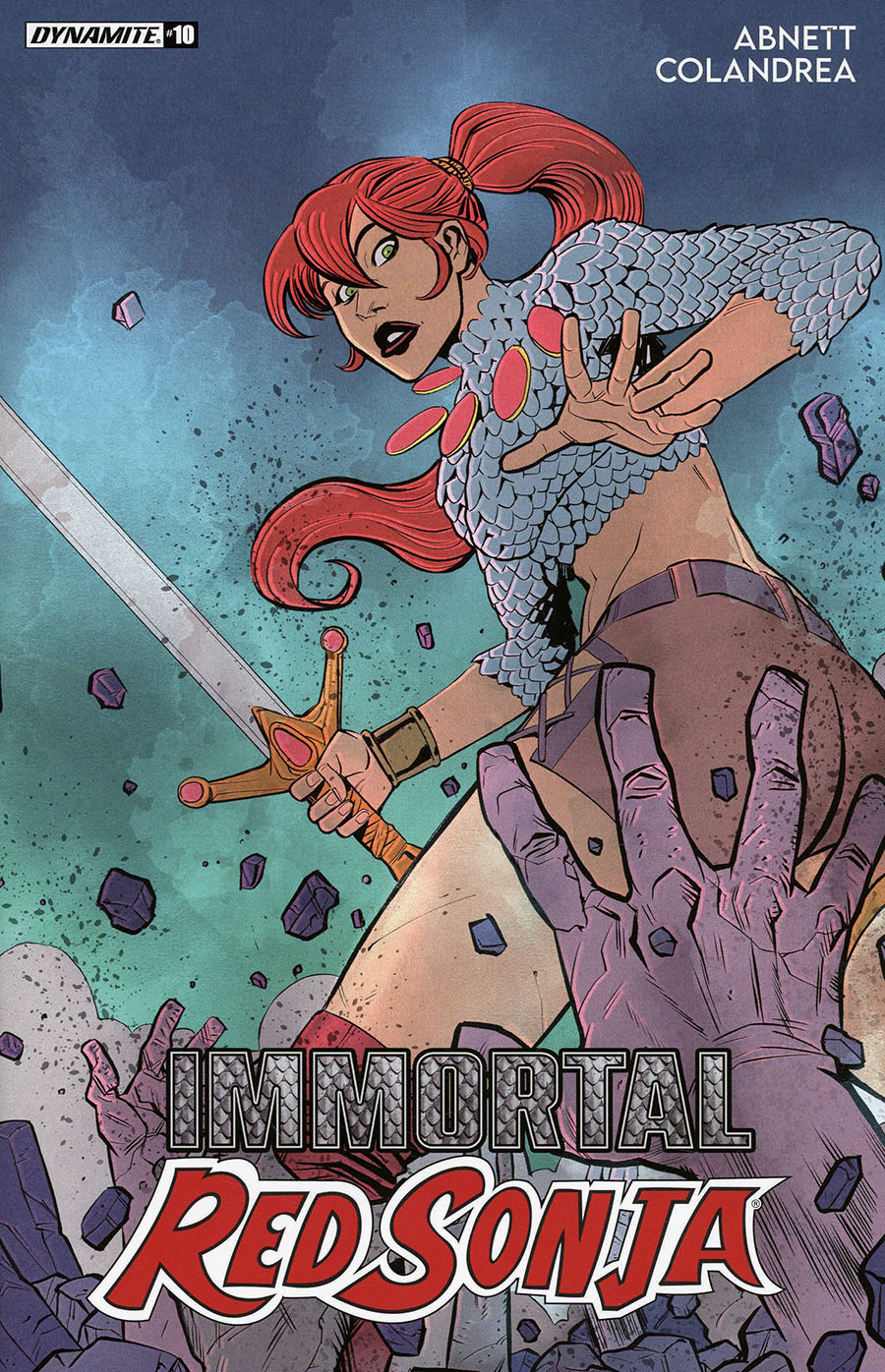 Immortal Red Sonja #10 Cover B Variant Drew Moss Cover