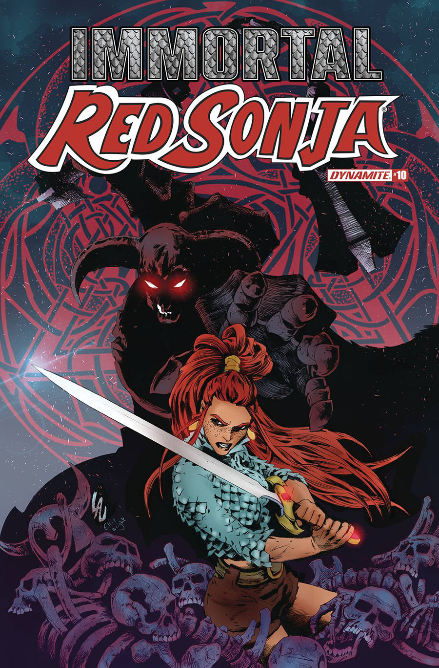 Immortal Red Sonja #10 Cover D Variant Jonathan Lau Cover