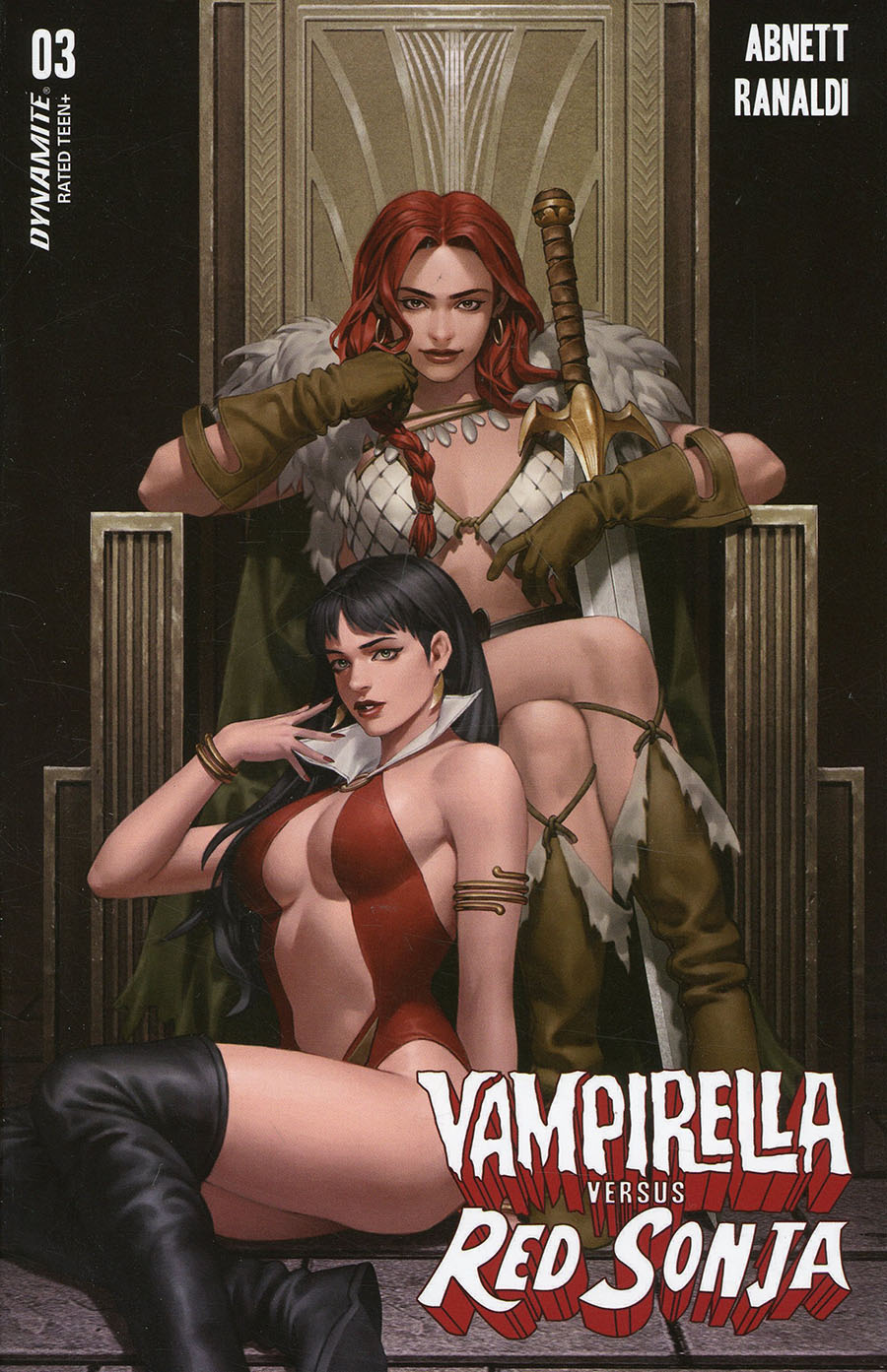 Vampirella vs Red Sonja #3 Cover D Variant Junggeun Yoon Cover