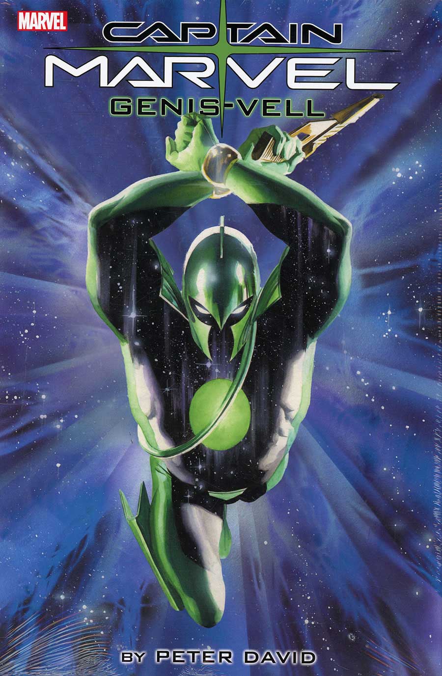 Captain Marvel Genis-Vell By Peter David Omnibus HC Direct Market Alex Ross Variant Cover