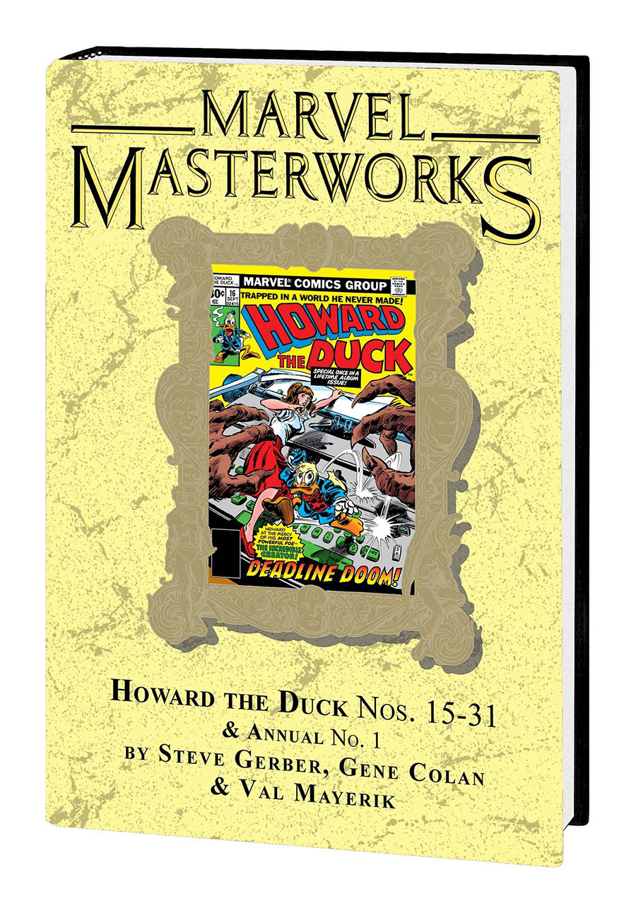 Marvel Masterworks Howard The Duck Vol 2 HC Variant Dust Jacket