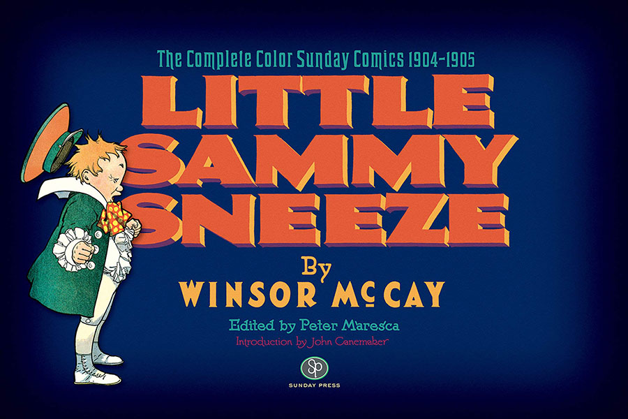Complete Color Sunday Comics 1904-1905 Little Sammy Sneeze HC