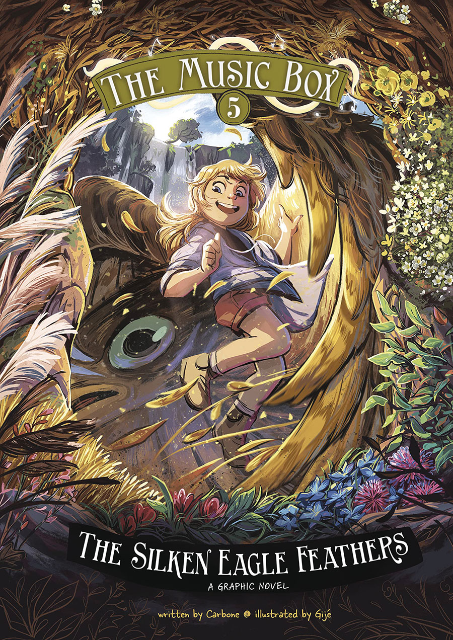 Music Box Book 5 Silken Eagle Feathers GN
