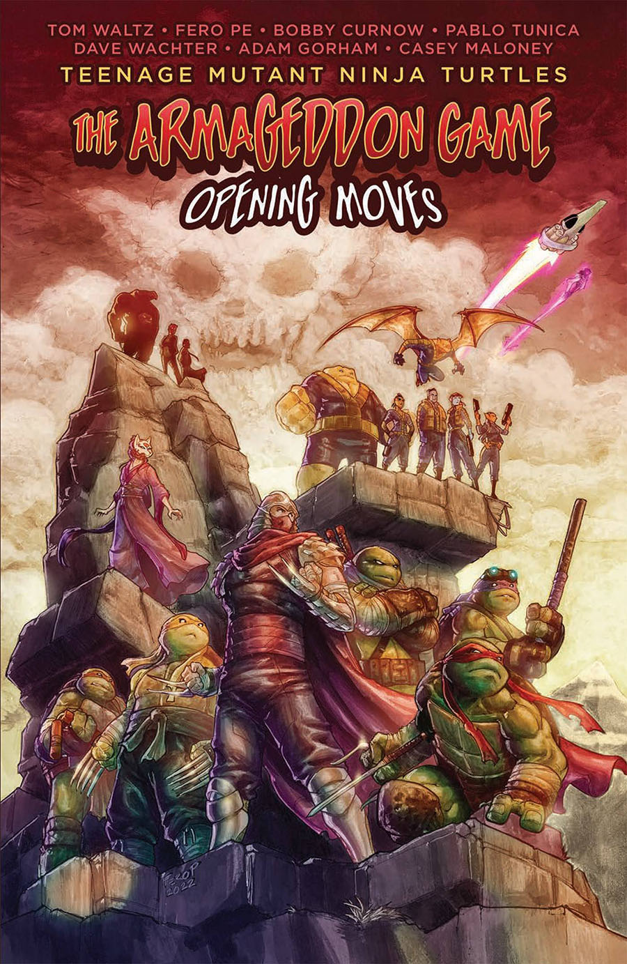 Teenage Mutant Ninja Turtles Armageddon Game Opening Moves TP