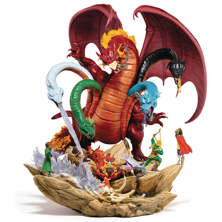 Dungeons & Dragons Tiamat Battle Demi Art Scale 1/20 Scale Diorama Statue