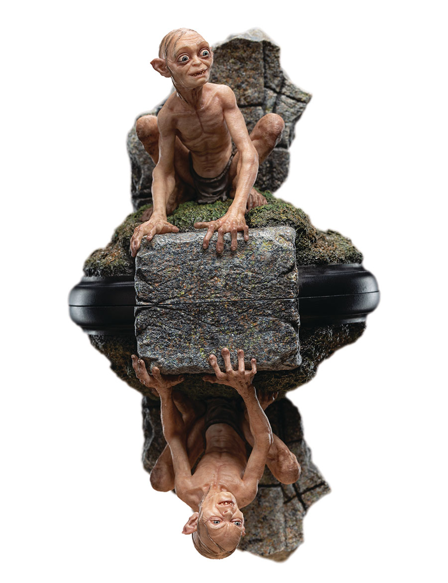 Lord Of The Rings Gollum & Smeagol Ithilien Limited Edition Mini Statue