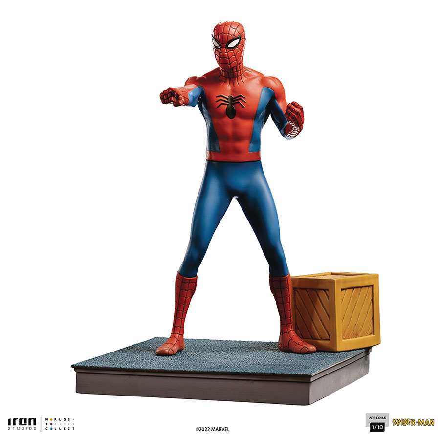 Marvel Comics Spider-Man 1960s Animated Art Scale 1/10 Scale Statue