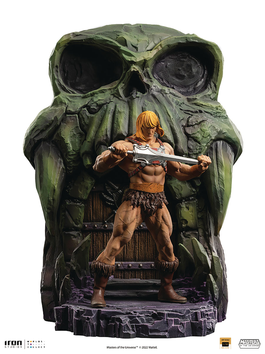 Masters Of The Universe He-Man Art Scale 1/10 Scale Statue Deluxe Edition