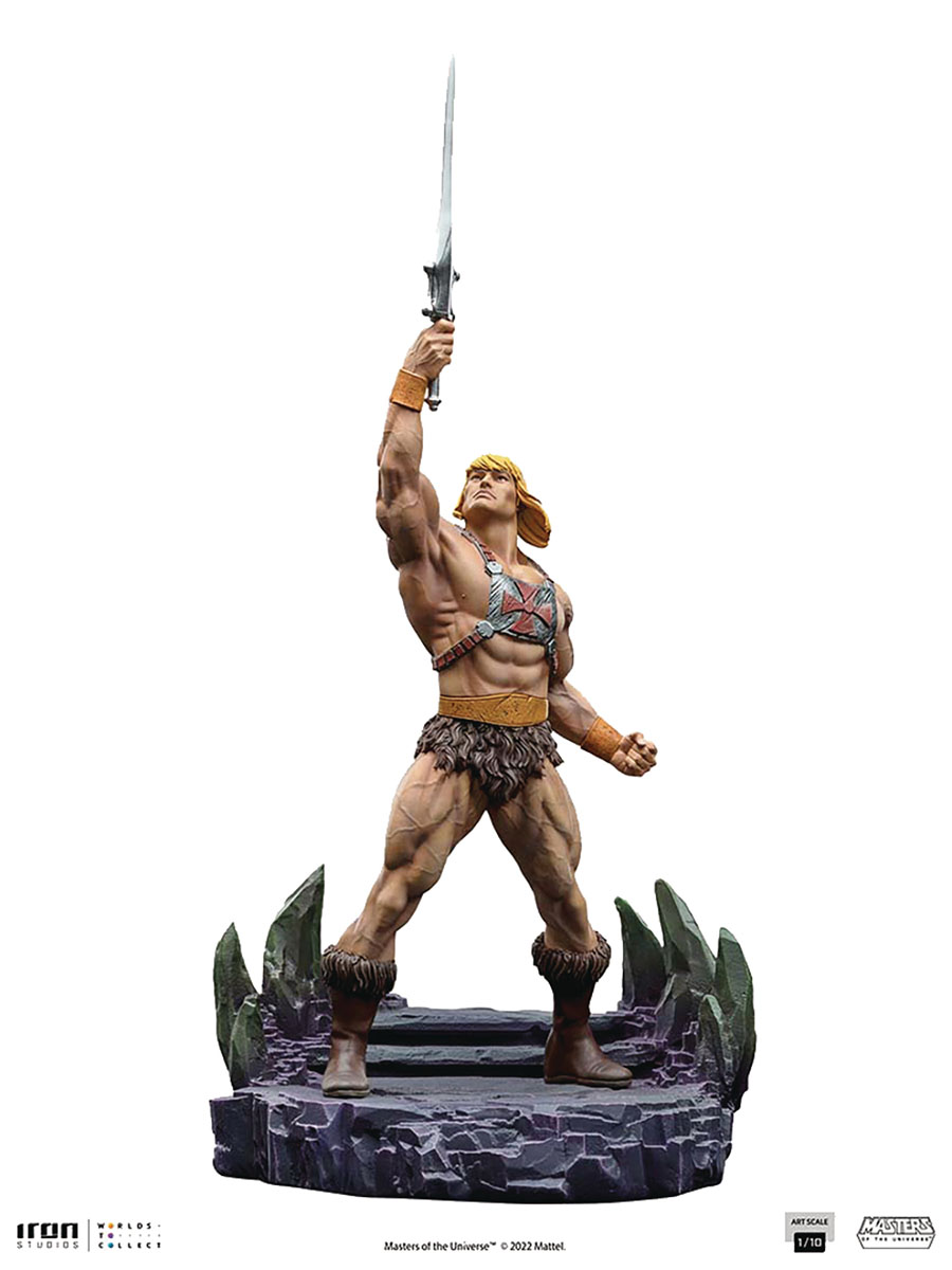 Masters Of The Universe He-Man Art Scale 1/10 Scale Statue Regular Edition