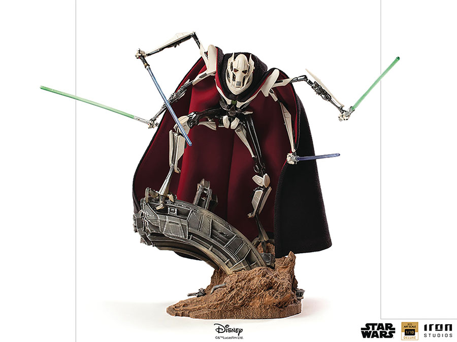 Star Wars General Grievous Deluxe Art Scale 1/10 Scale Statue