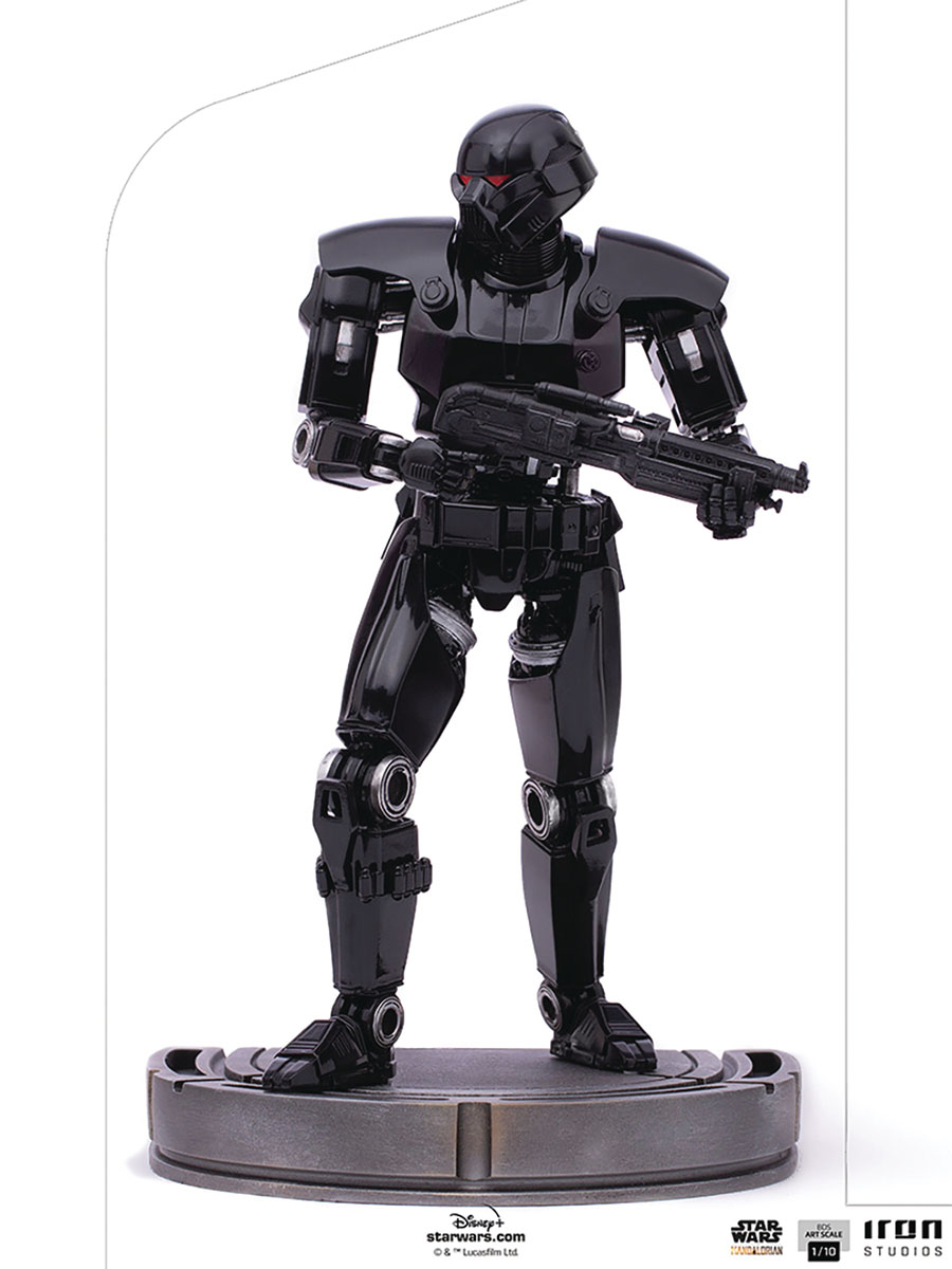 Star Wars The Mandalorian Dark Trooper Art Scale 1/10 Scale Statue