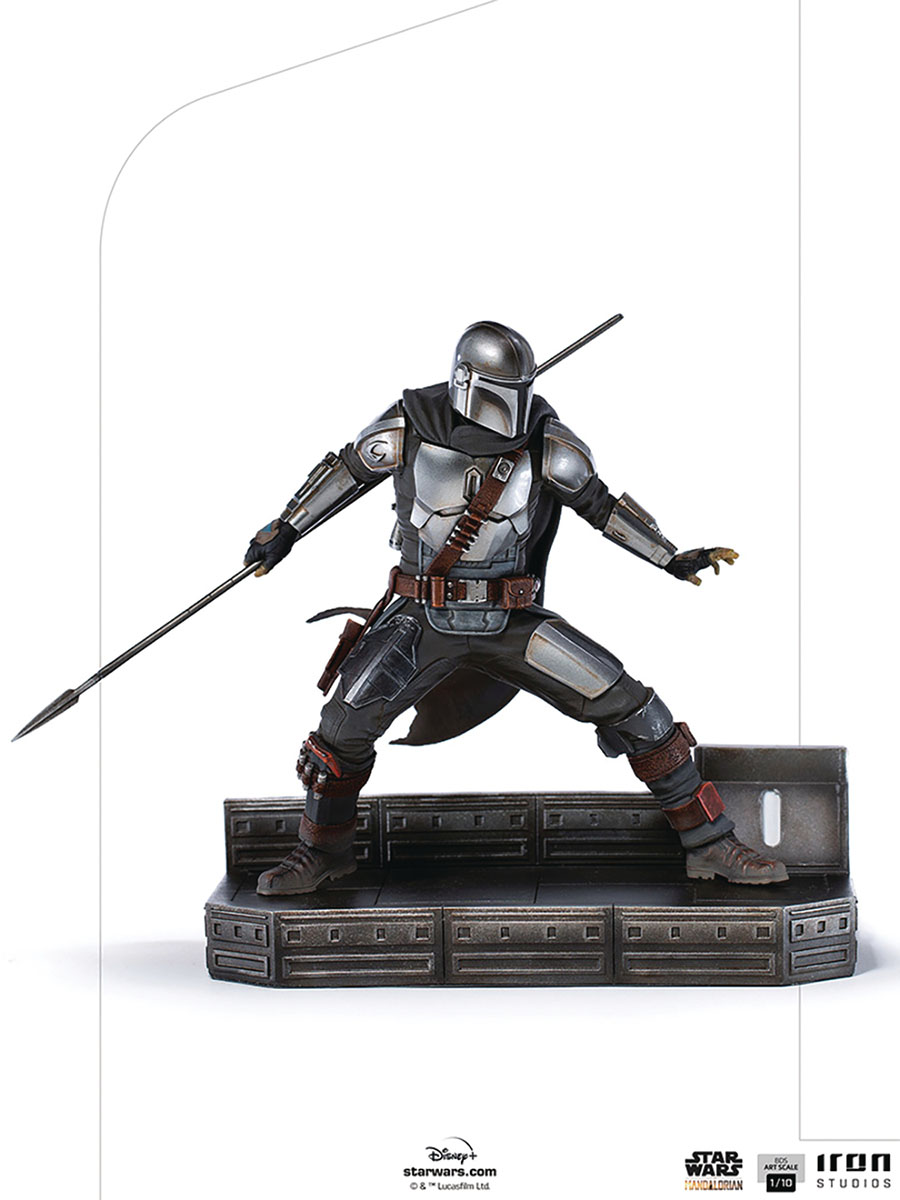 Star Wars The Mandalorian The Mandalorian Art Scale 1/10 Scale Statue