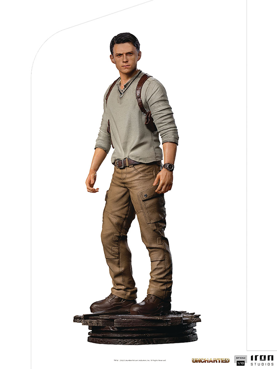 Uncharted Movie Nathan Drake Art Scale 1/10 Scale Statue