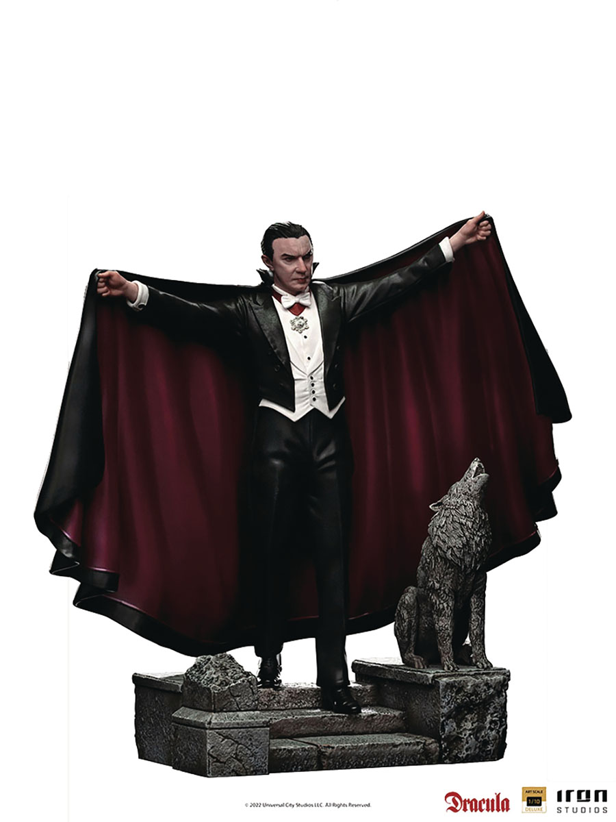 Universal Monsters Dracula Bela Lugosi Art Scale 1/10 Scale Statue Standard Edition