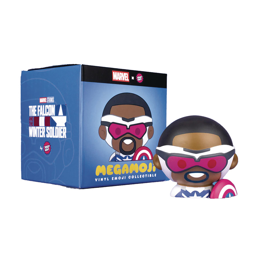 Marvel Captain America Megamoji Vinyl Bust Figure