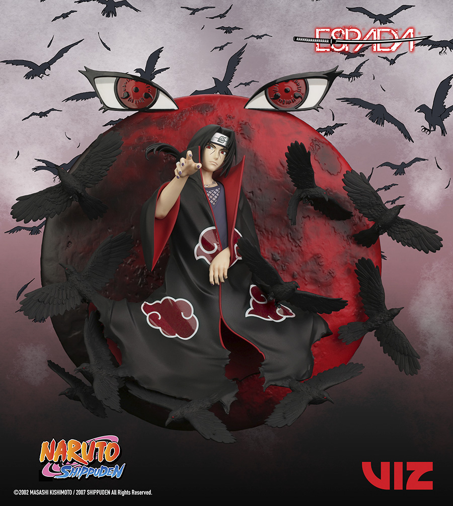 Naruto Shippuden Itachi Uchiha 1/8 Scale PVC Statue